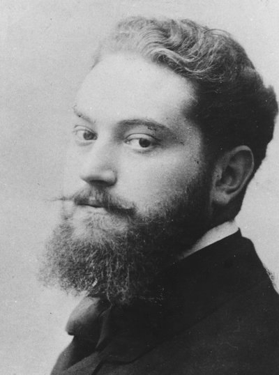 Portrait of Albert Guillaume by Eugene Pirou